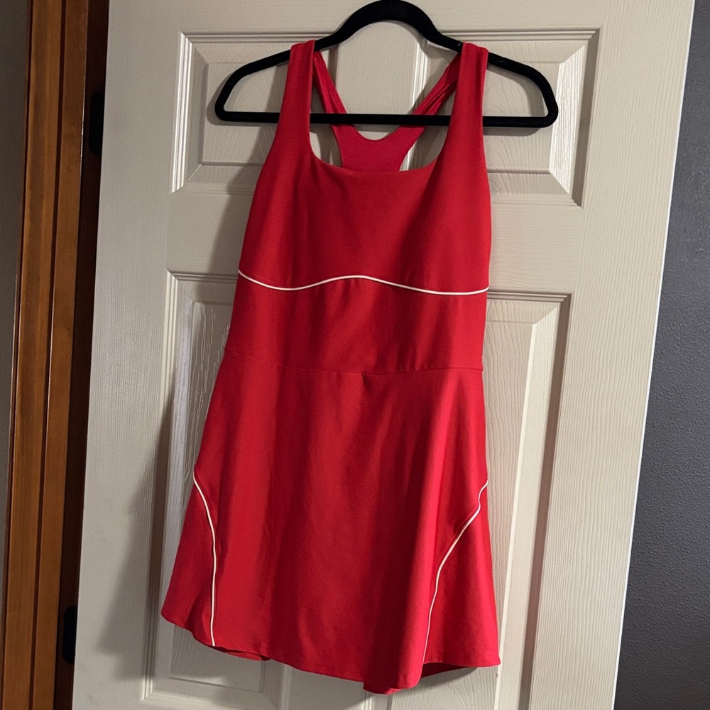 Old Navy Red Powersoft Activewear Dress